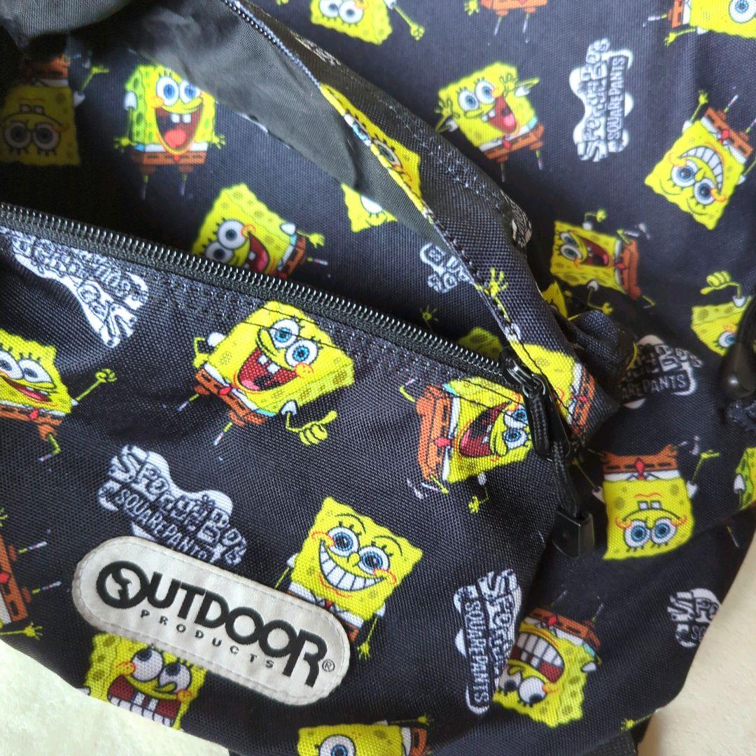 限定デザイン　スポンジボブ　リュック　OUTDOOR デイバッグ　バックパック