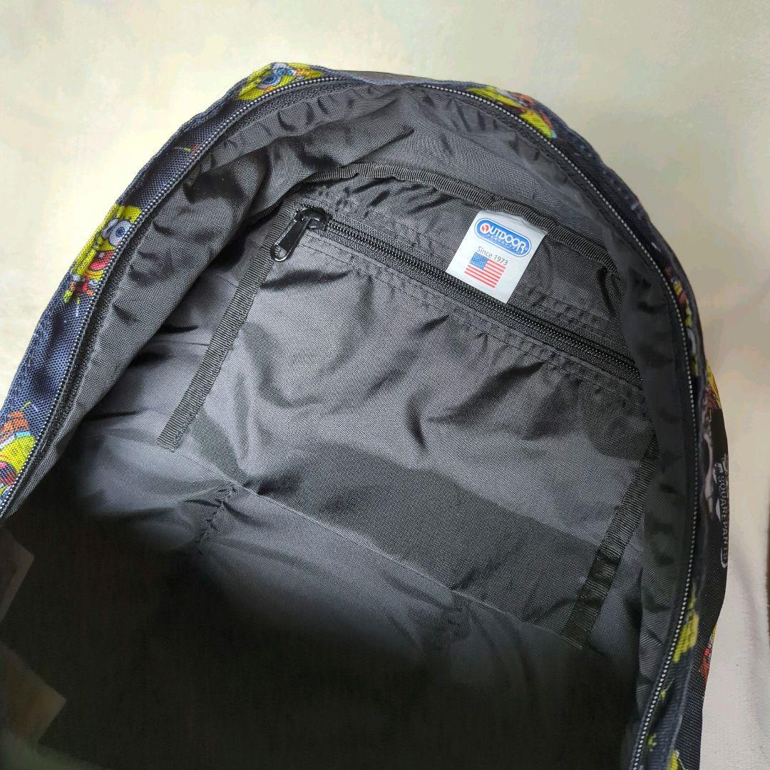 限定デザイン　スポンジボブ　リュック　OUTDOOR デイバッグ　バックパック