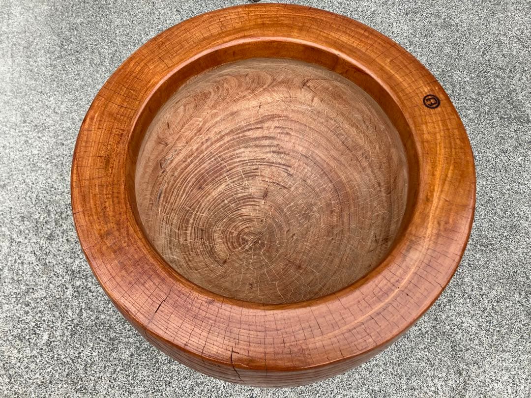 【中古臼】木製餅つき臼 三升用フルメンテ