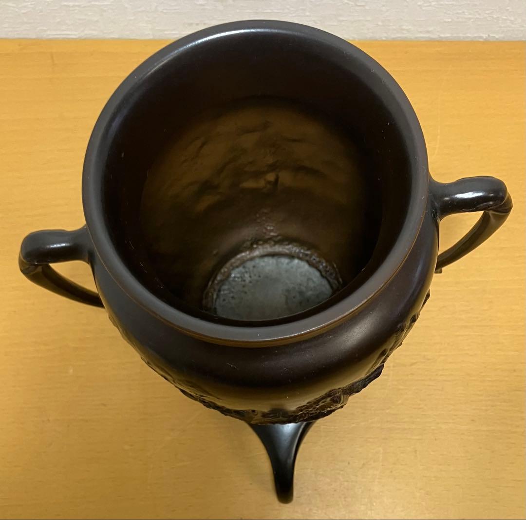 【花器】薄端　生花　金属製　華道　日本文化　コレクション　インテリア
