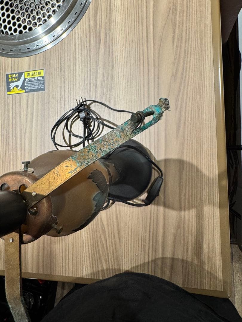 ガレ風　キノコ型ランプ　アンティーク