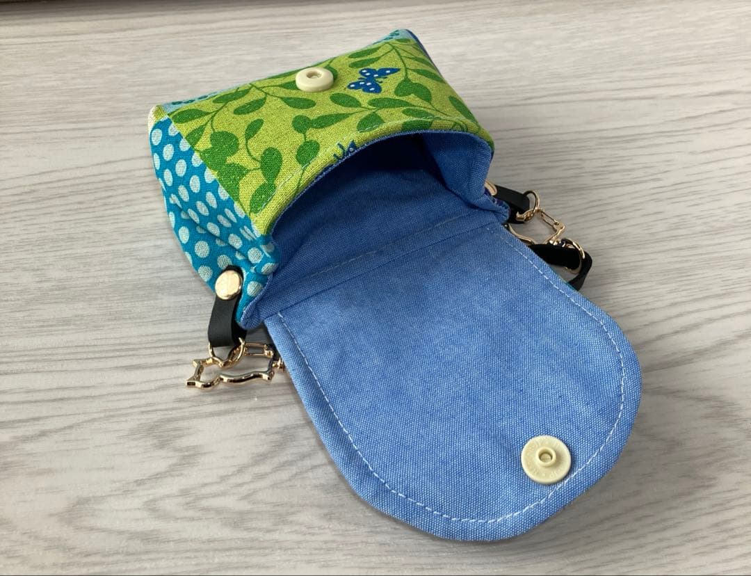 大　ボストンバッグ　エチノ　2way ミニポーチ　鳥