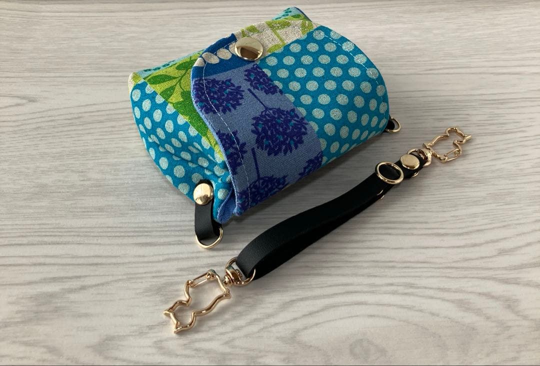 大　ボストンバッグ　エチノ　2way ミニポーチ　鳥