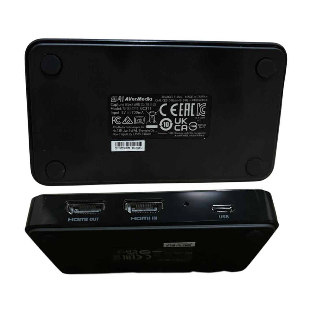 ビデオキャプチャー・キャプチャーボード AVerMedia LIVE GAMER MINI (GC311)