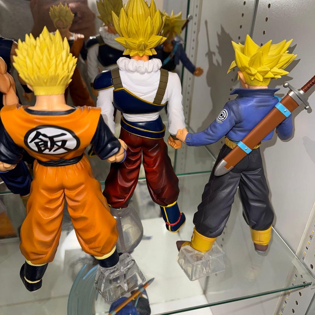 ドラゴンボール 孫悟空 孫悟飯未来 トランクス未来 フィギュア 一番くじ 箱あり