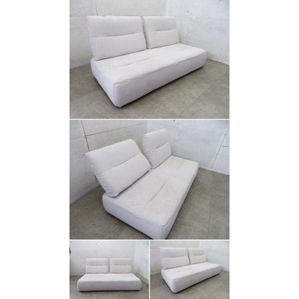 展示品■SPIGA+■LIVIT UP■2人掛けソファ■デイベッド■背もたれ可動