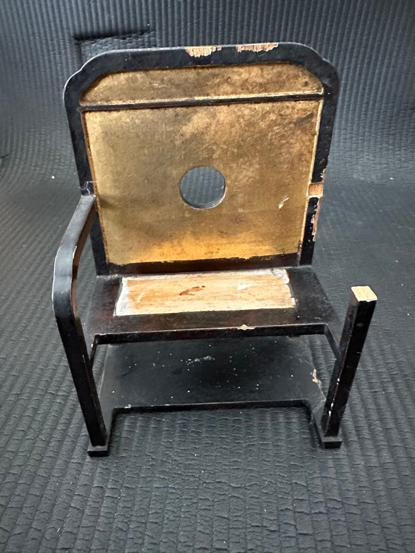 釈迦如来坐像 お釈迦さま アンティーク木彫 仏像　アンティーク台座付き　座禅