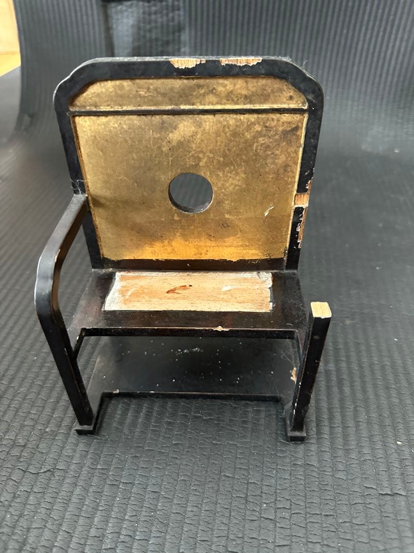 釈迦如来坐像 お釈迦さま アンティーク木彫 仏像　アンティーク台座付き　座禅