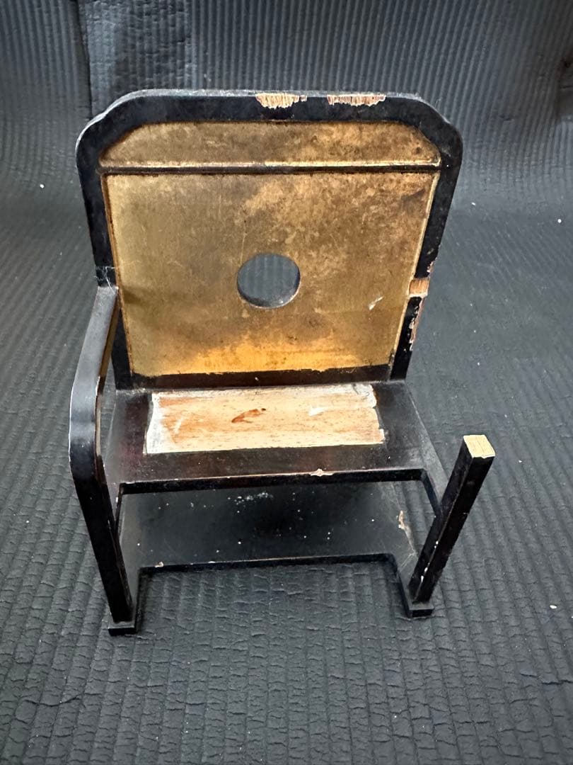 釈迦如来坐像 お釈迦さま アンティーク木彫 仏像　アンティーク台座付き　座禅