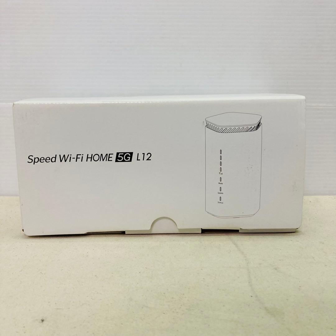 【通電確認済】　Speed Wi-Fi  5G L12 NAR02