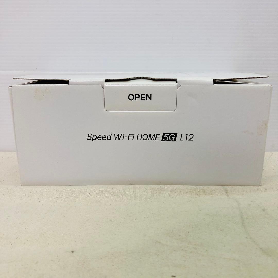 【通電確認済】　Speed Wi-Fi  5G L12 NAR02