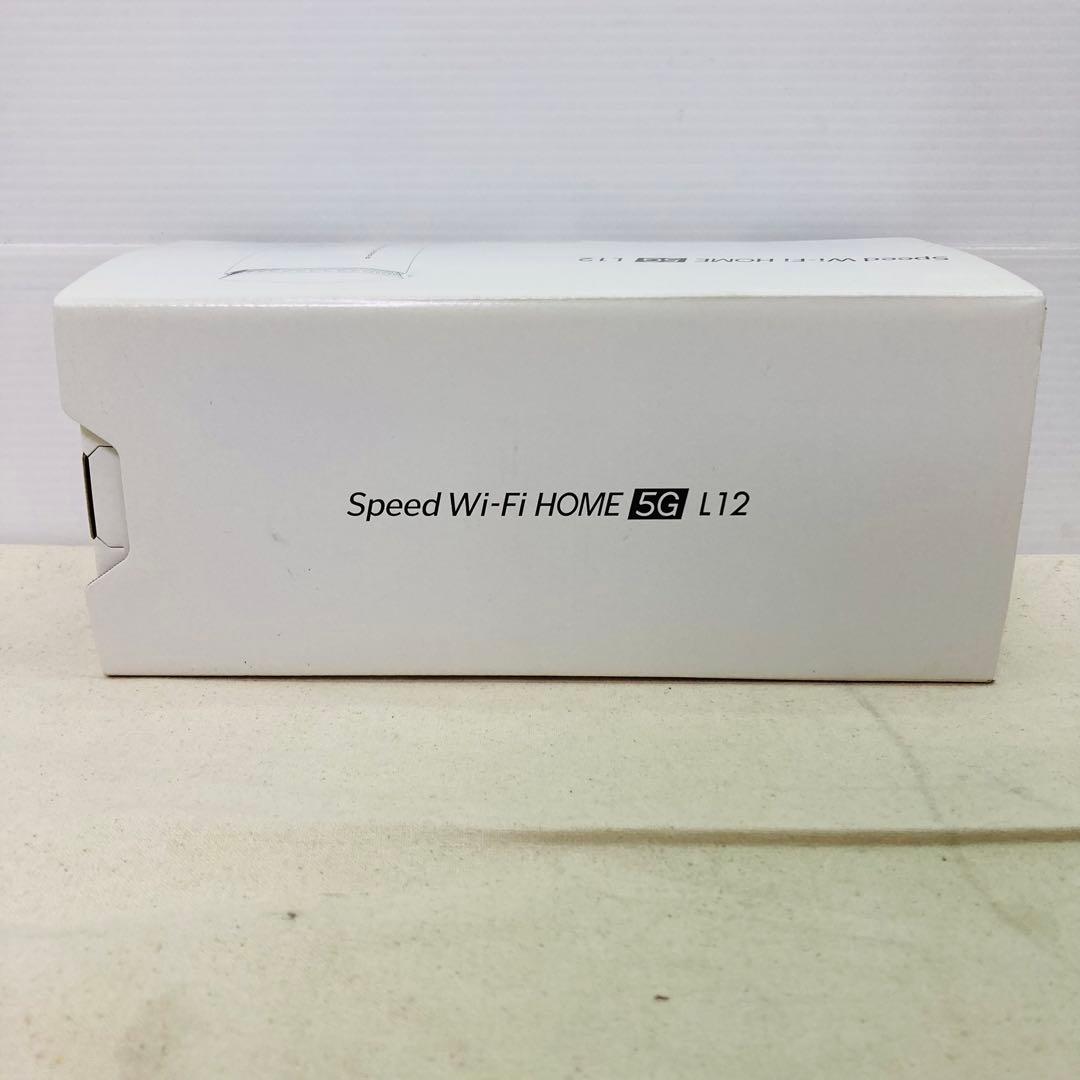 【通電確認済】　Speed Wi-Fi  5G L12 NAR02