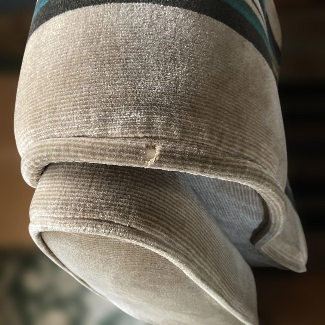 ソファ 昭和レトロ ストライプ