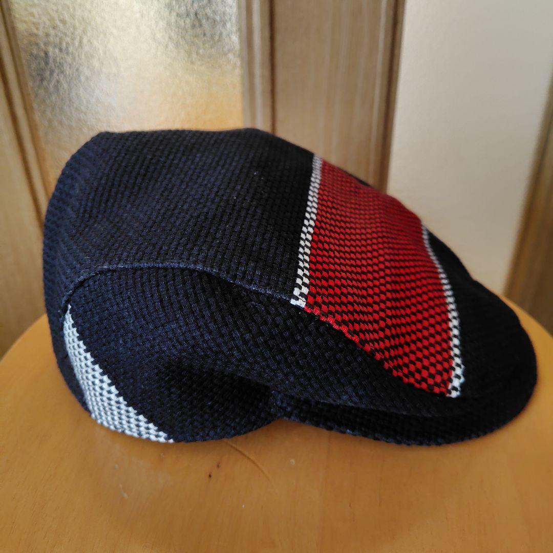 消防法被リメイク ハンチング帽　約59cmМ〜Ｌ　　　 消防半纏リメイク