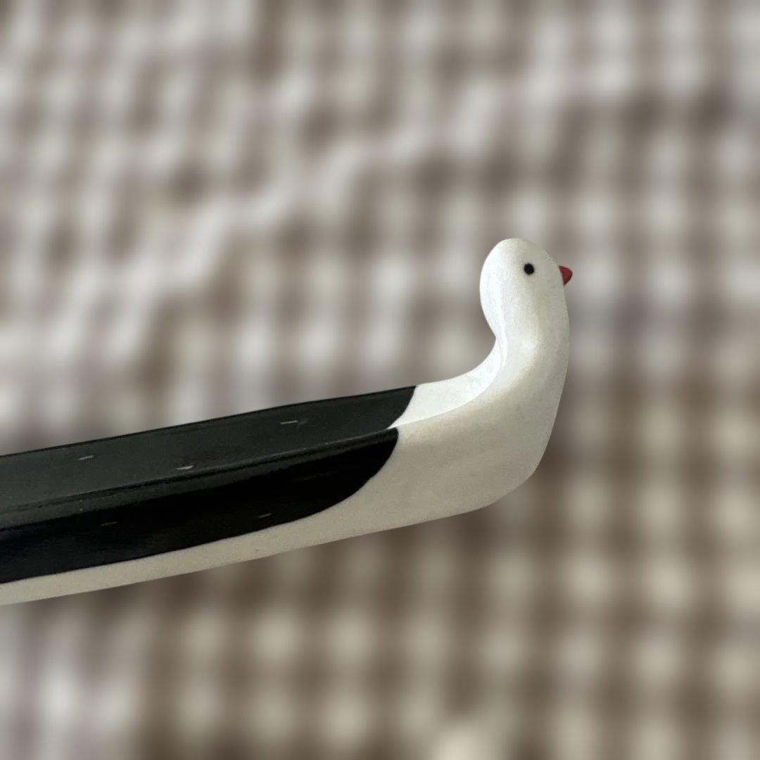 小堤晶子　鳥　長皿と花瓶