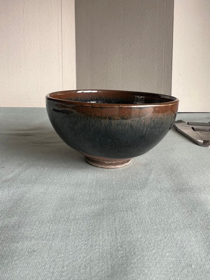 茶道具 黒釉 茶碗