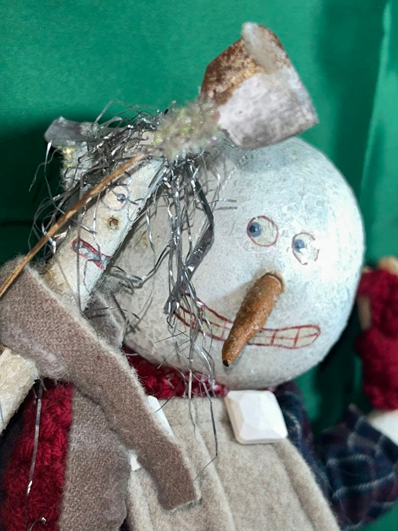 ソービーイットsew be itマフラースノーマン　カントリードール