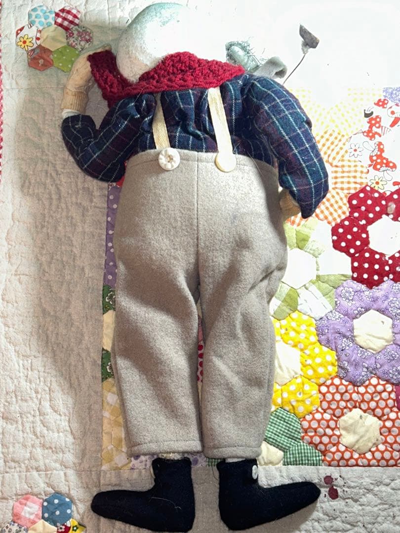 ソービーイットsew be itマフラースノーマン　カントリードール