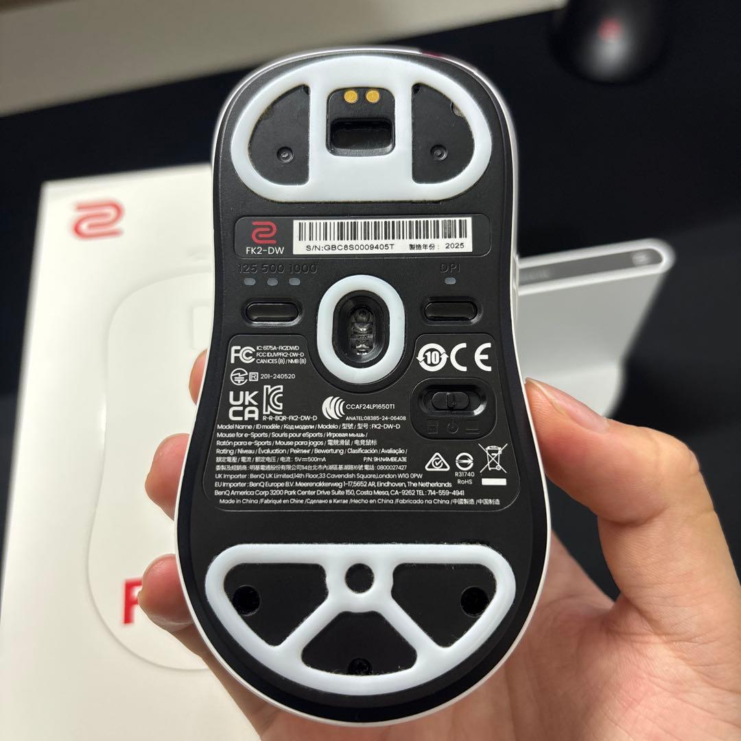 マウス・トラックボール ZOWIE FK2-DW WHITE
