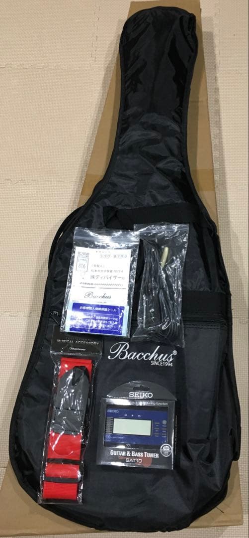 未使用 バッカス Bacchus エレキギター GS-4DX RSM/M CAR