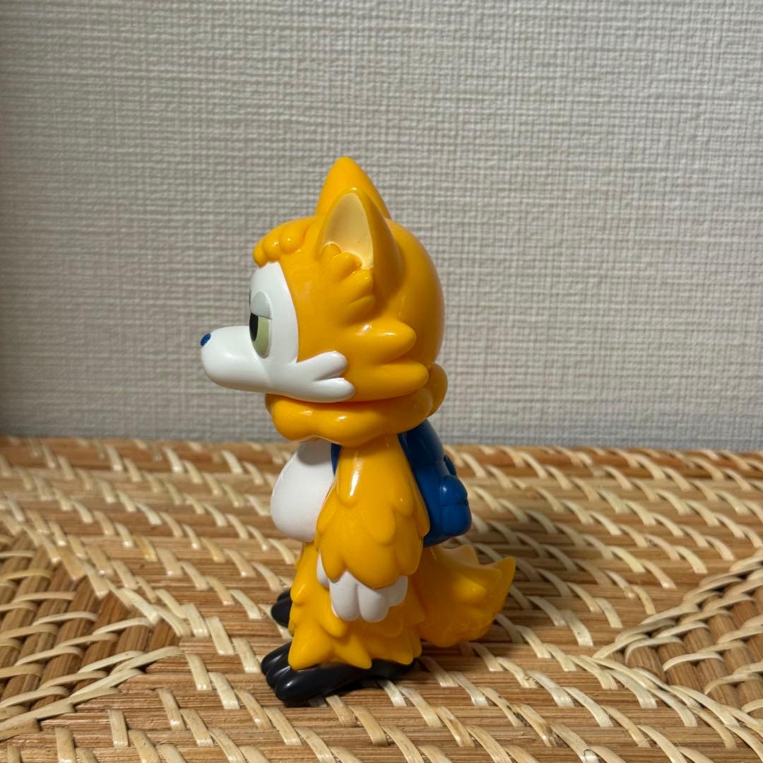 おおかみくん　ソフビ　イエロー