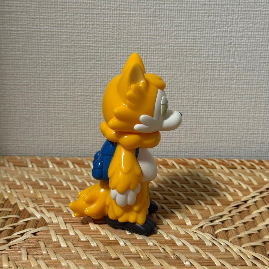 おおかみくん　ソフビ　イエロー