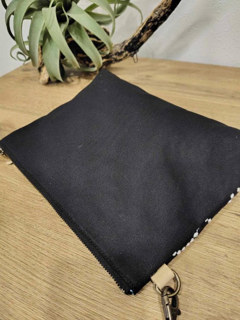 【専用】/2025タンバリンネイビー×白/マチ付きサコッシュショルダー