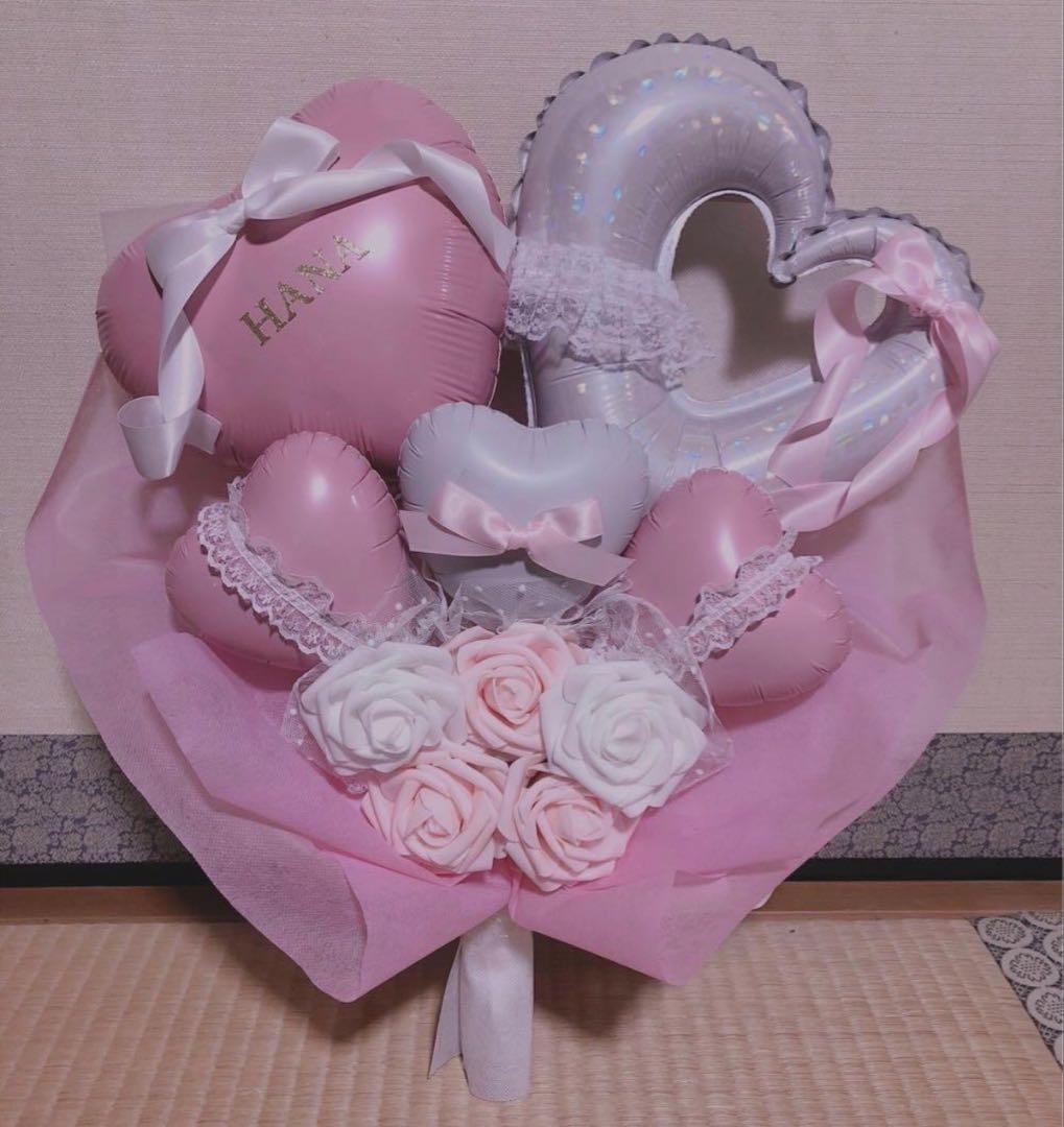 卒業ブーケ　卒業ギフト　バルーンブーケ　バルーン　花束