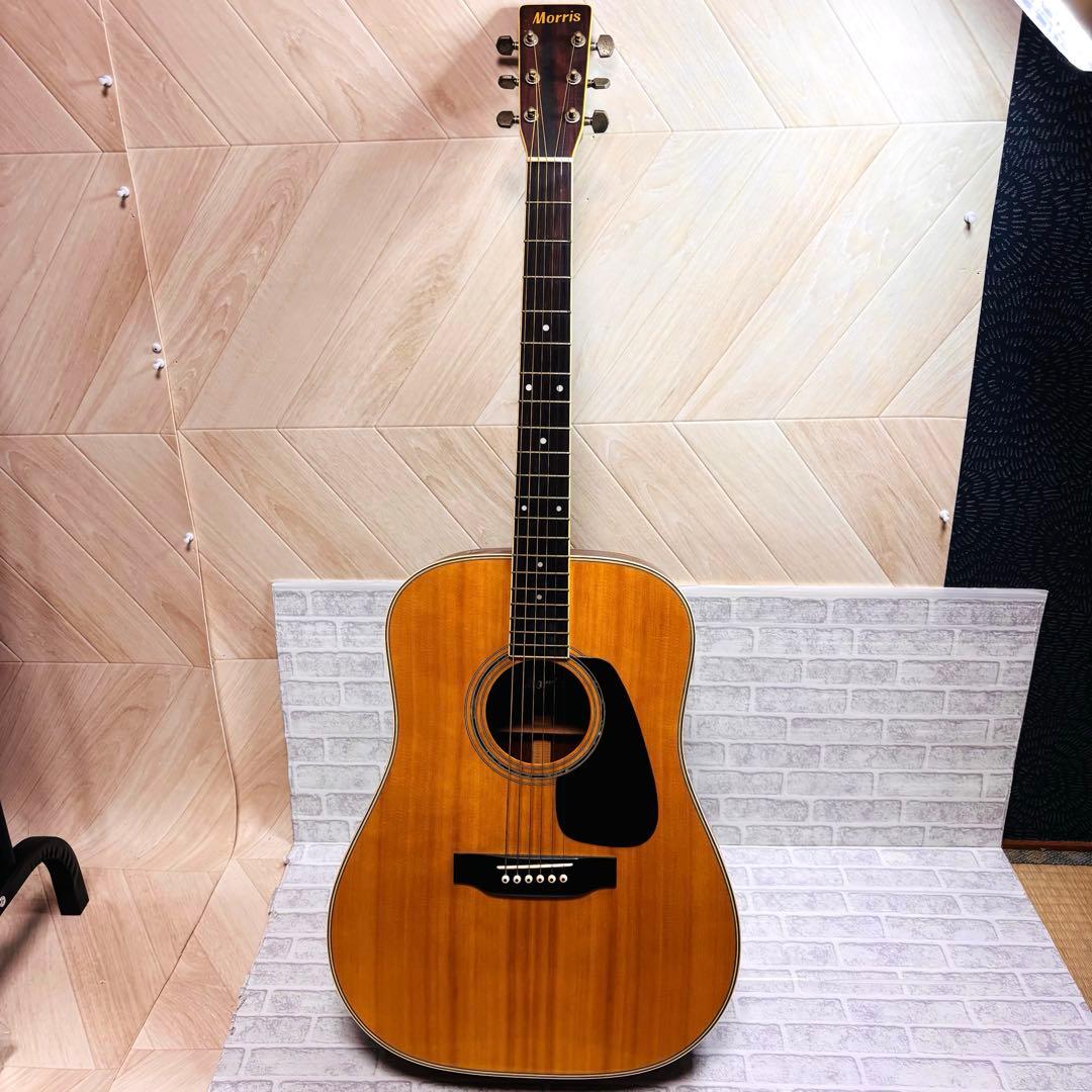 Morris MD-510 アコースティックギター　ケース付き