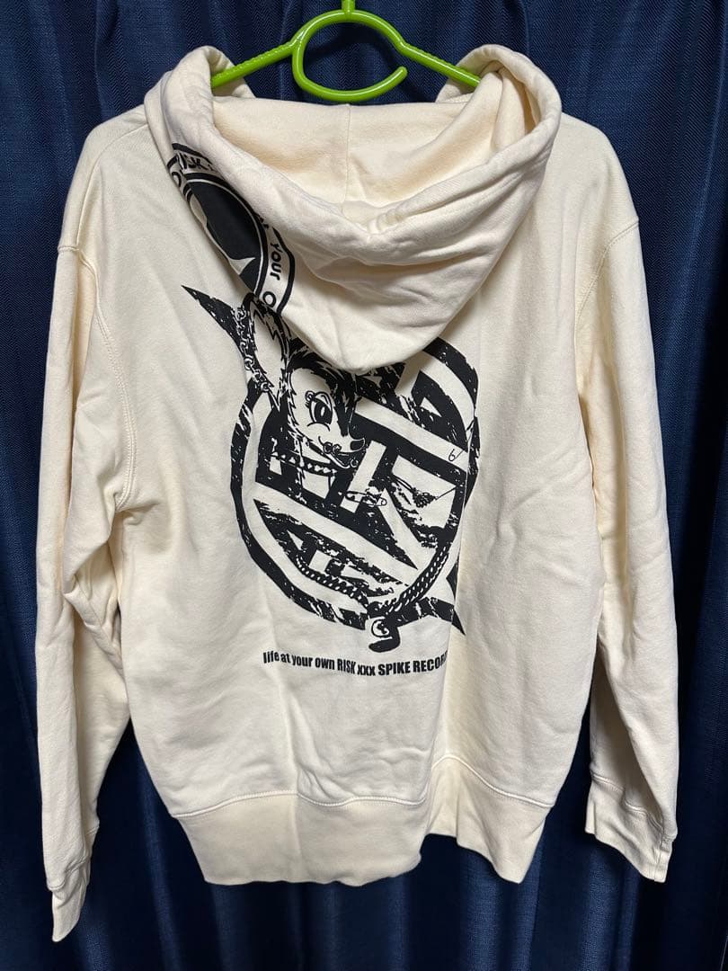 ミュージシャン RISK SPIKE RECORDINGS ZIP PARKA