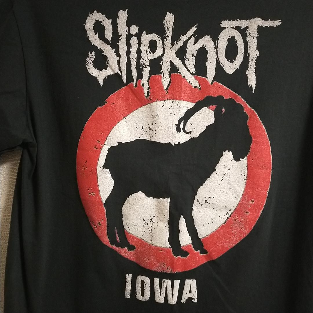 美品　slipknot iowa スリップノット Tシャツ 濃いグレー　XL