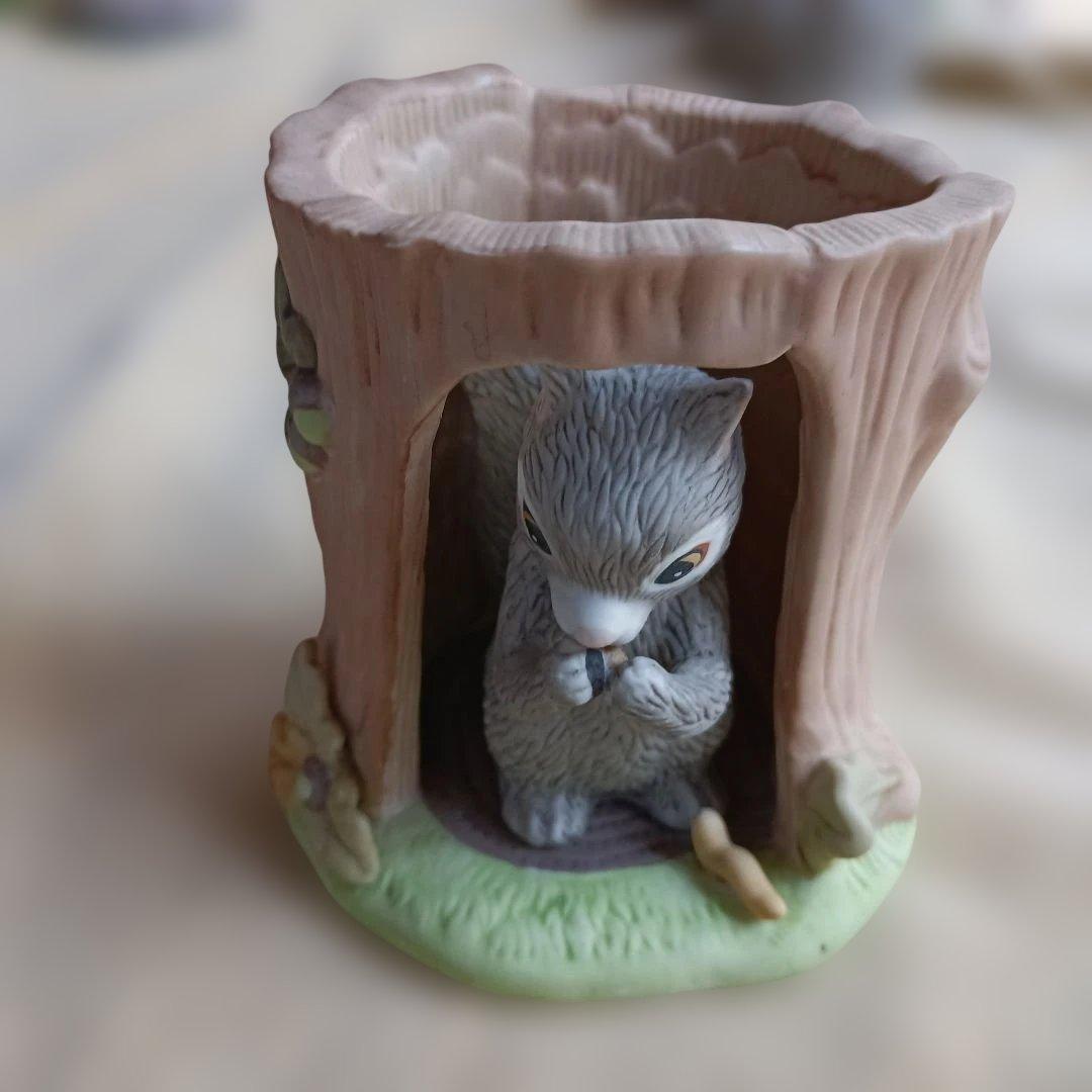 フランクリンミント社　ポーセリン　かわいい動物の置物