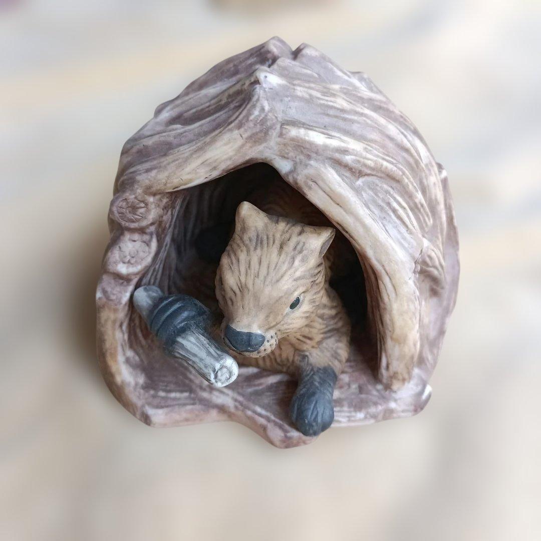 フランクリンミント社　ポーセリン　かわいい動物の置物