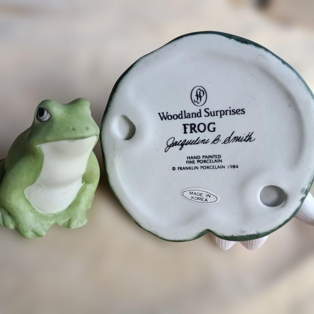 フランクリンミント社　ポーセリン　かわいい動物の置物