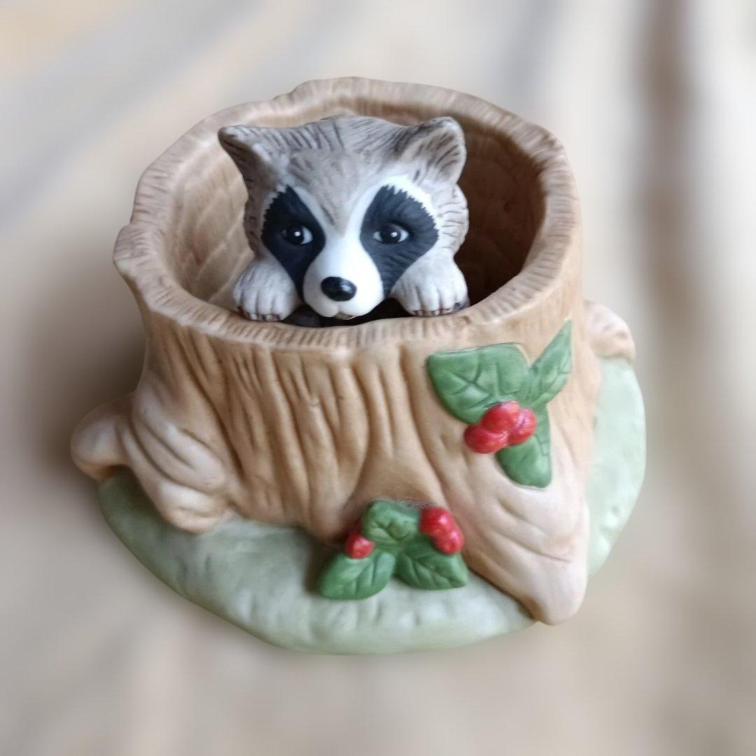 フランクリンミント社　ポーセリン　かわいい動物の置物