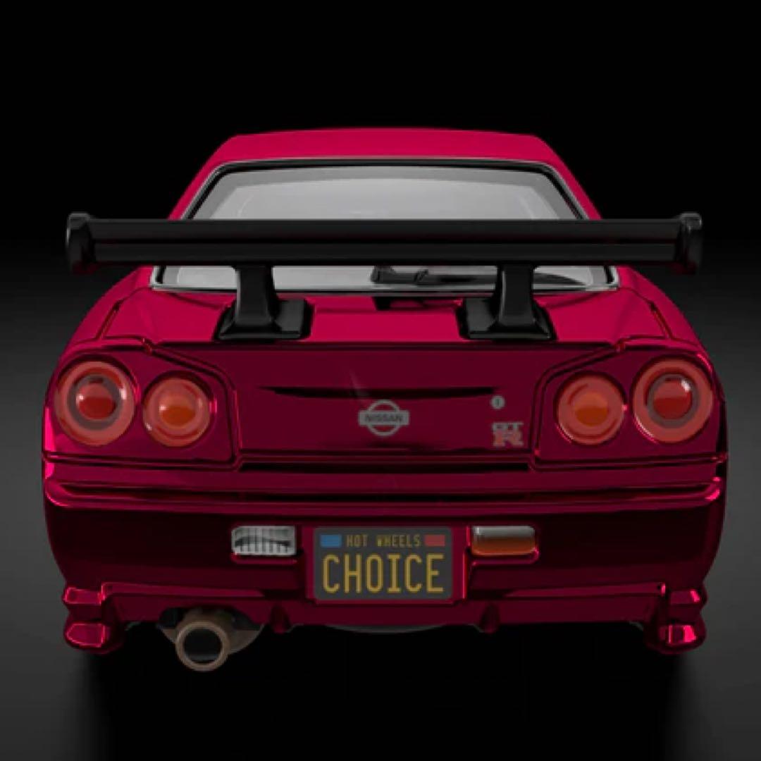 ホットウィール 限定 sELECTIONs GT-R（BNR34） 2台セット