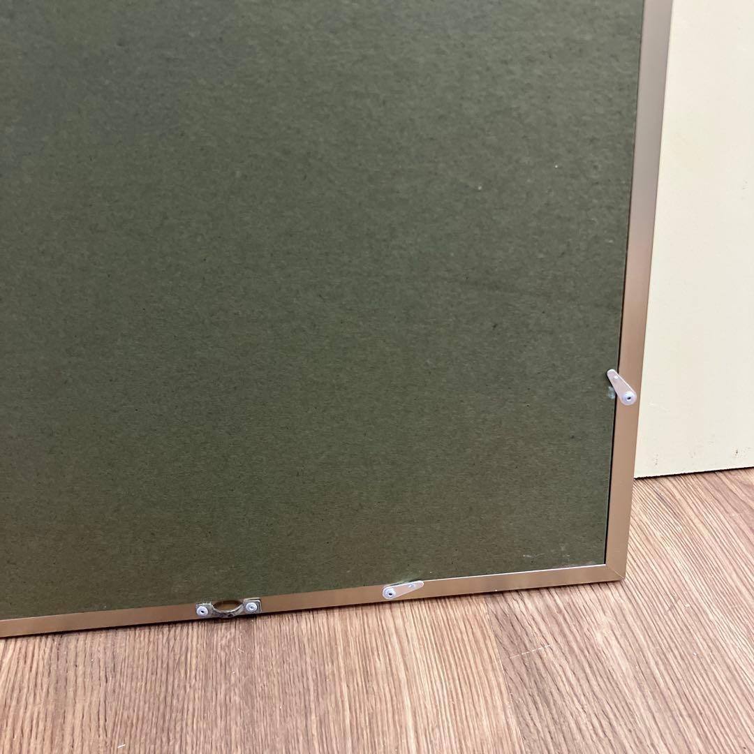 風景画 夕焼け 雲 額装 アート インテリア 壁掛け 和紙風 ちぎり絵 貼り絵