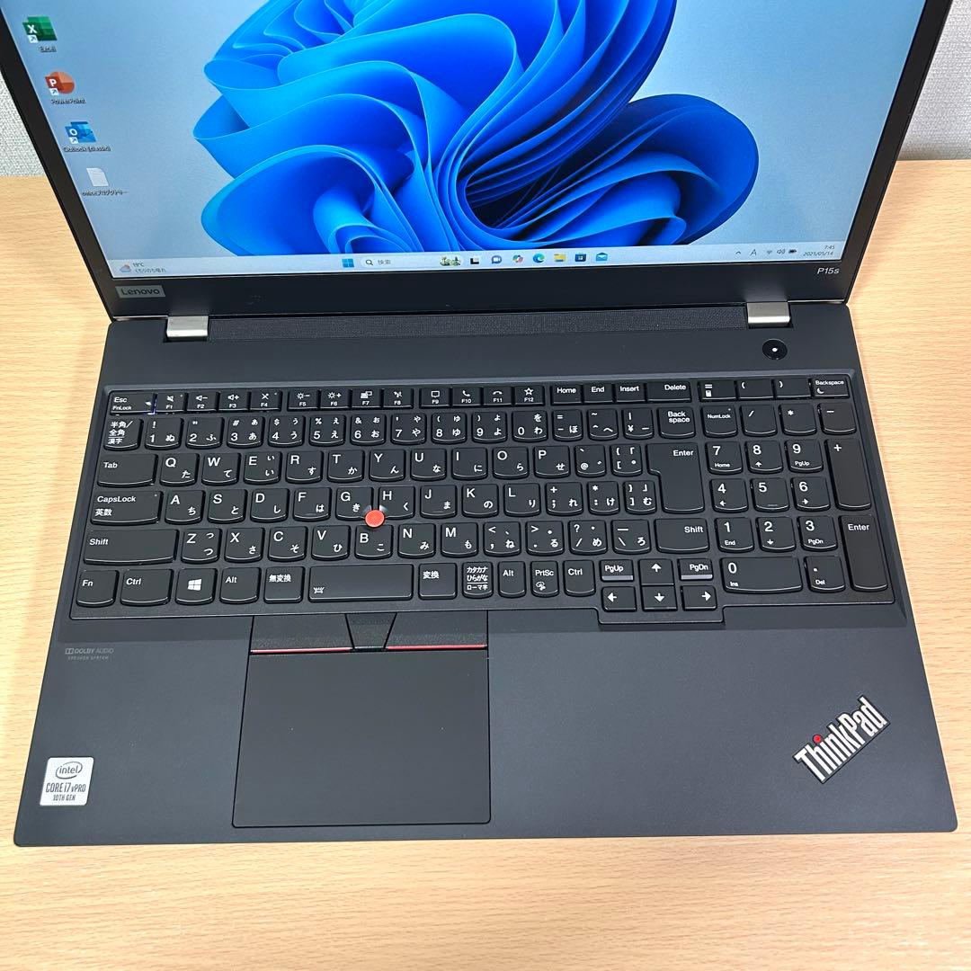 Windowsノート本体 Lenovo ThinkPad P15s Gen1 i7 16GB 512GB
