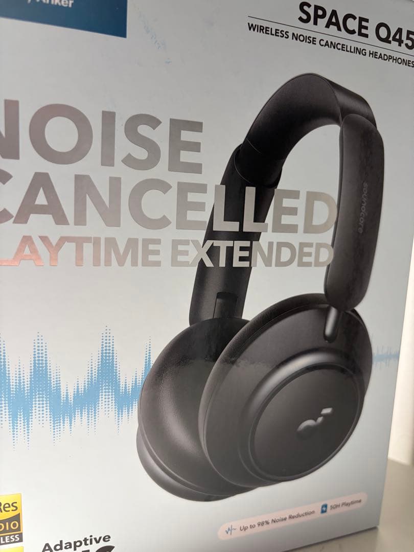 soundcore Q45 ワイヤレスヘッドホン 美品 箱•専用ケース付き