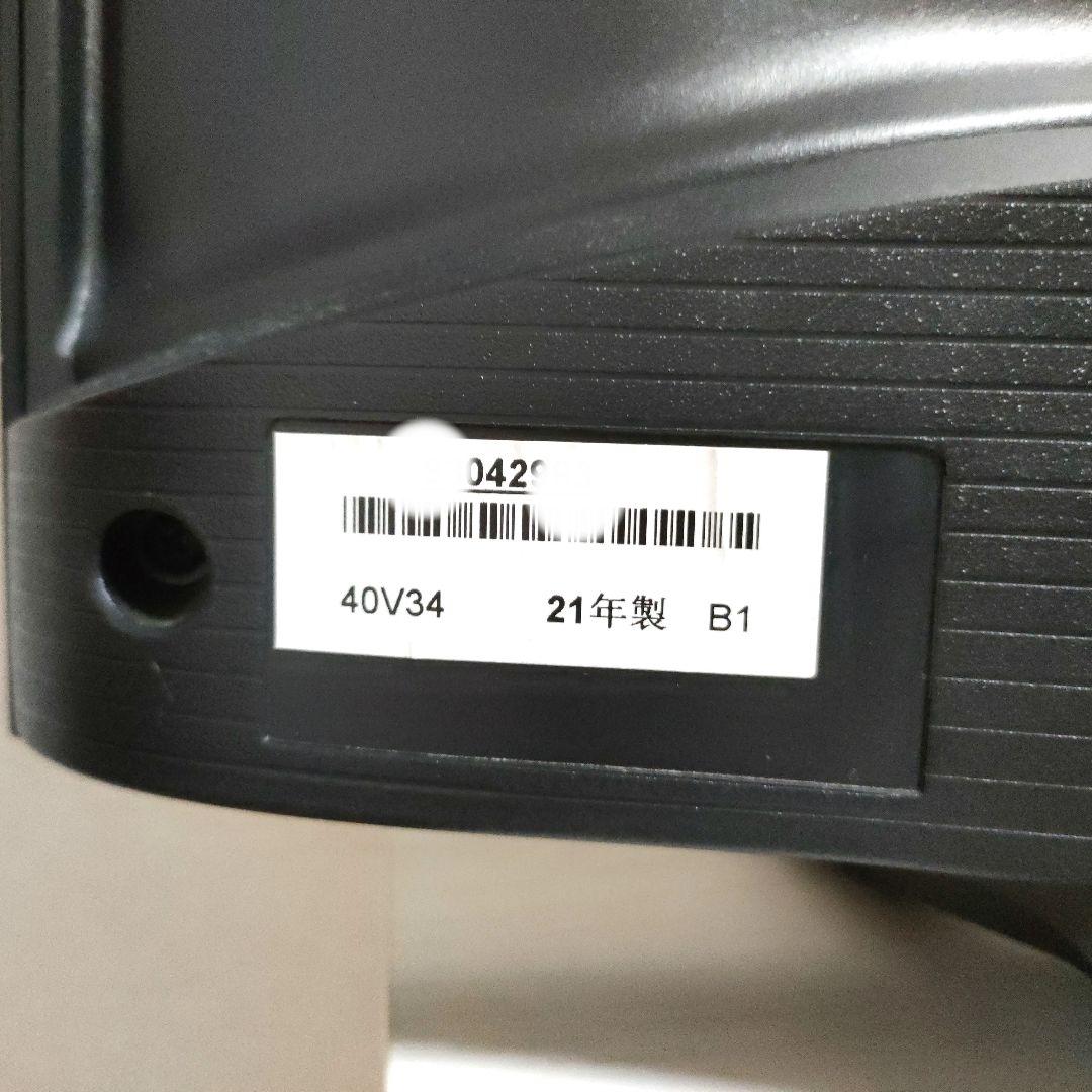 ❷TOSHIBA[2021年製品]40V34