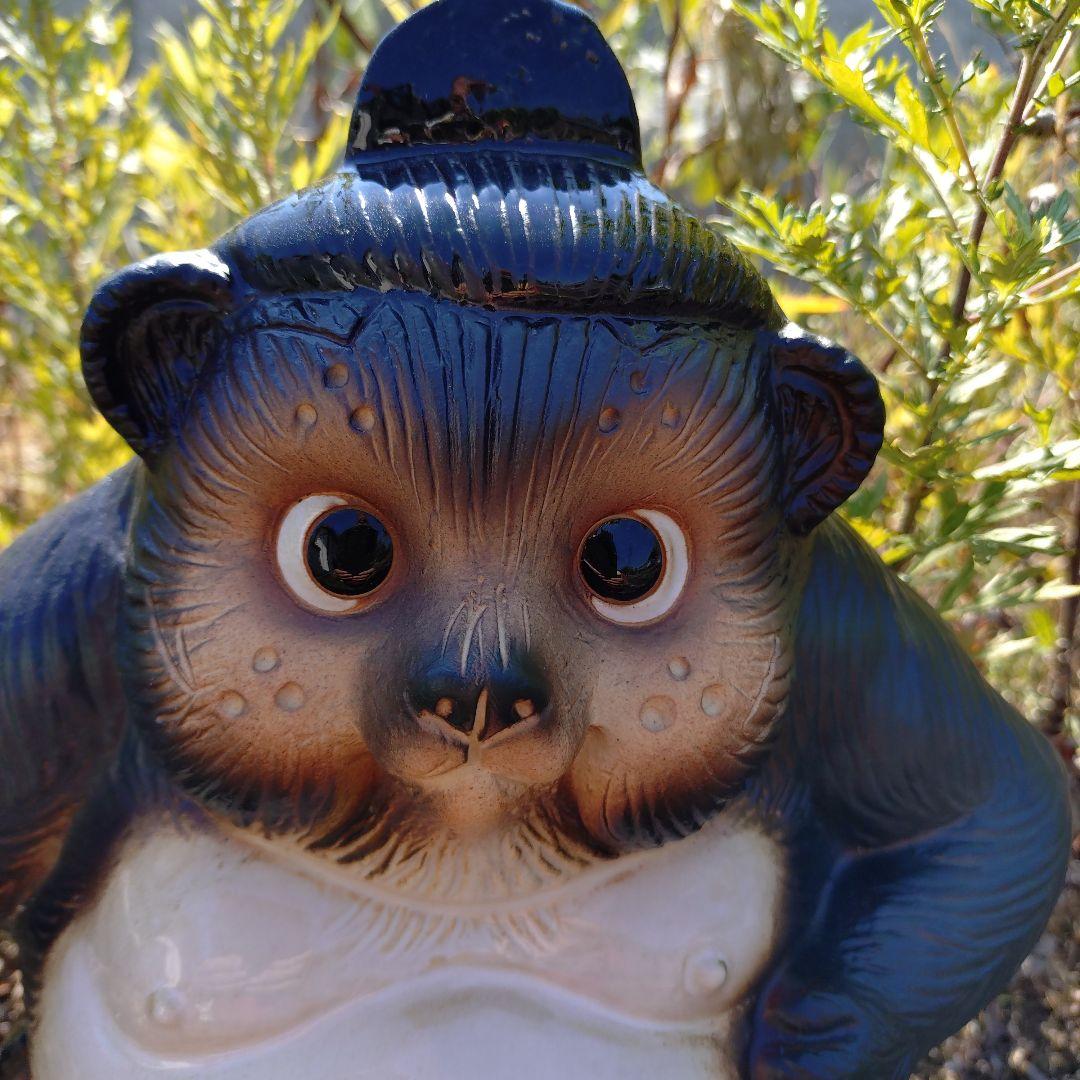 信楽焼　横綱狸　相撲狸