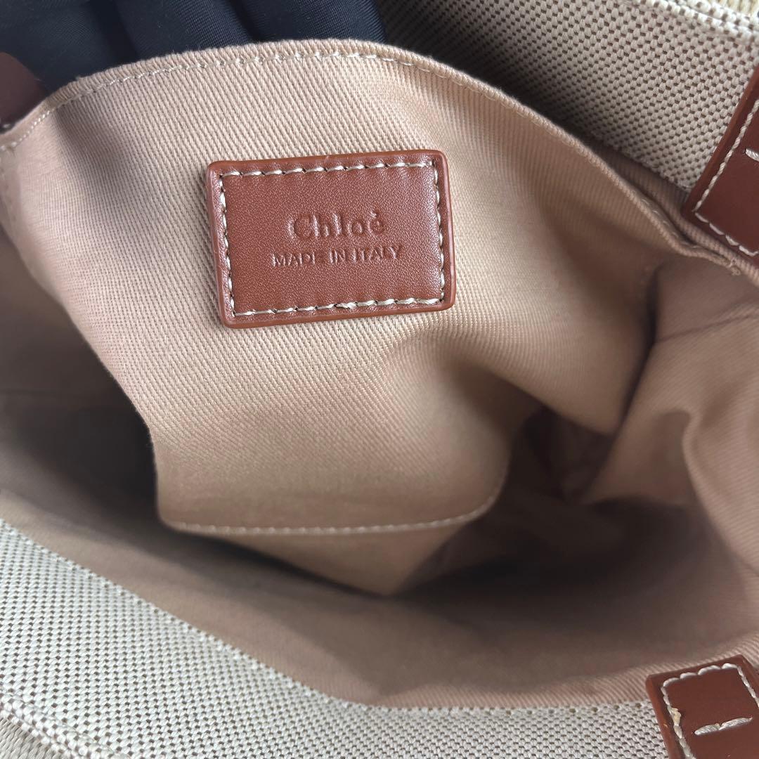 Chloe クロエ woodyスモールトートバッグ ショルダーバッグ