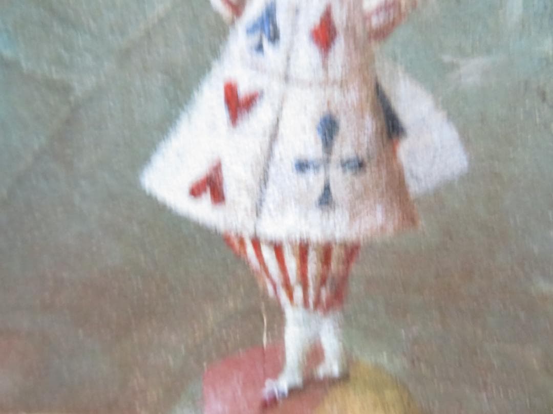 高橋幸恵　「カルイキビンナネコ」油彩SM　一枚の絵　幻想派　可愛い猫モチーフ