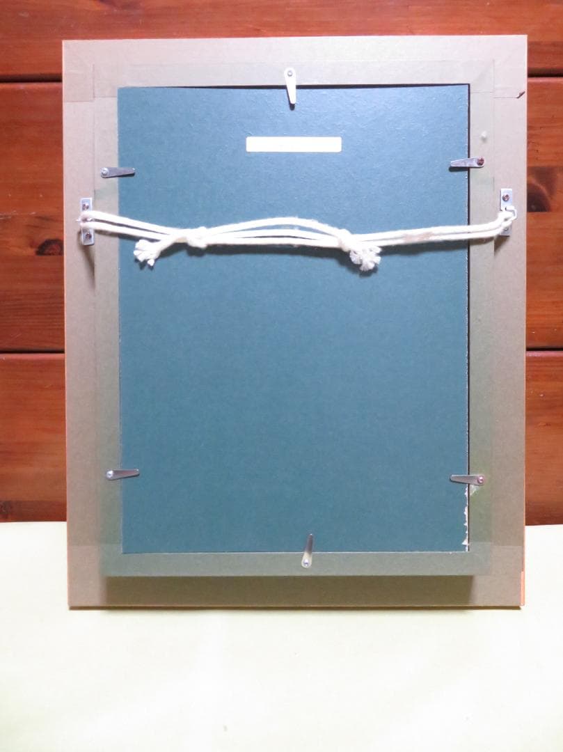 高橋幸恵　「カルイキビンナネコ」油彩SM　一枚の絵　幻想派　可愛い猫モチーフ