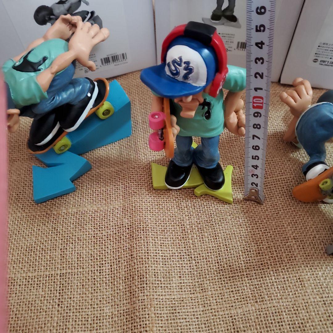 スケーターズスタチュー 　フィギュア 　スケボー