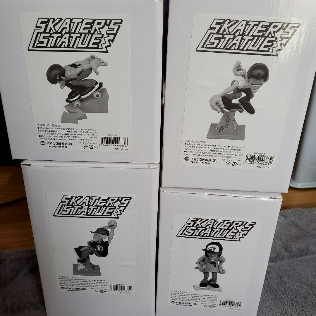 スケーターズスタチュー 　フィギュア 　スケボー