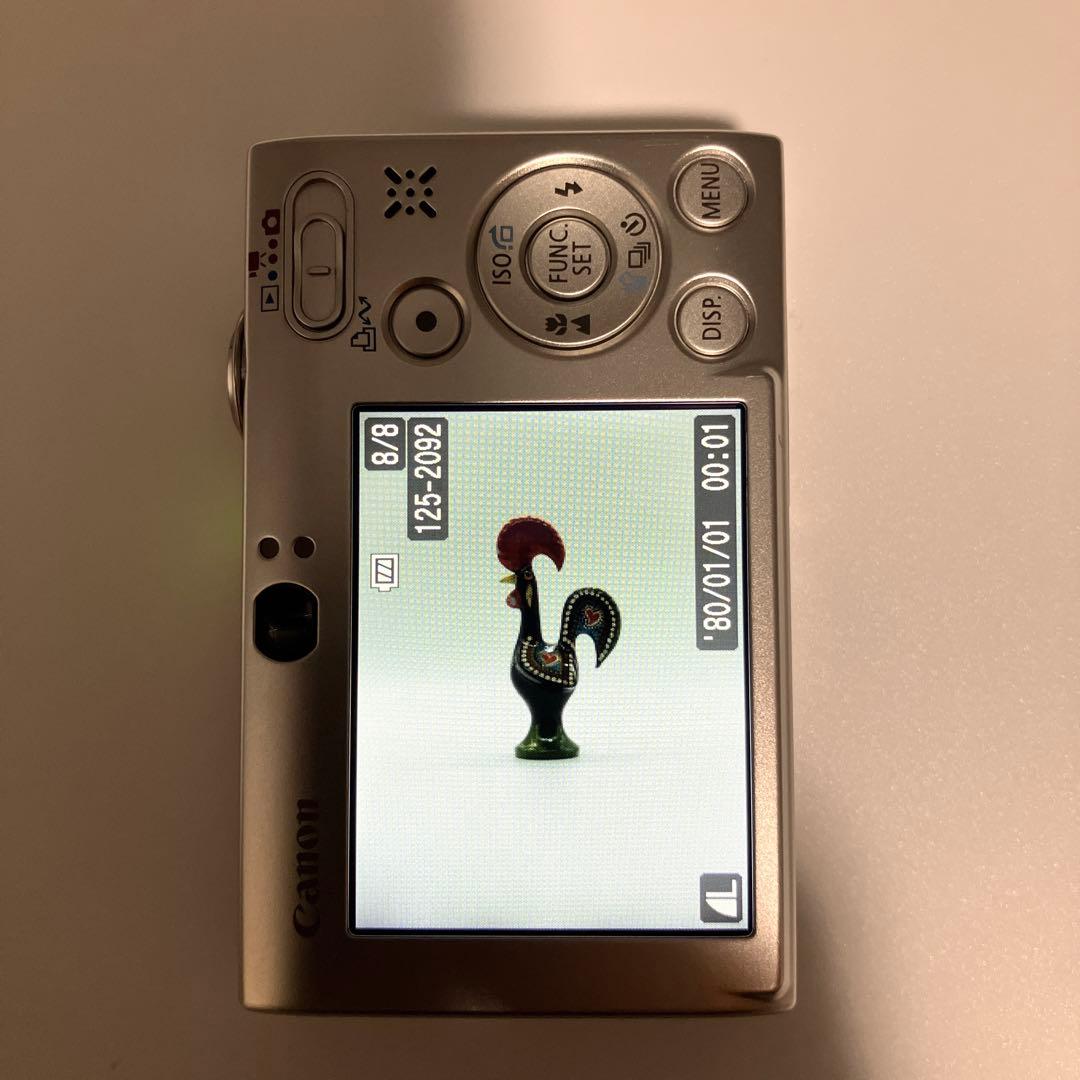 良品 Canon IXY DIGITAL 25 IS シルバー【作例写真有り】