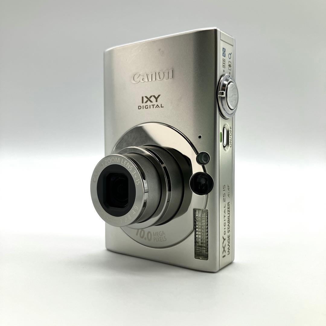 良品 Canon IXY DIGITAL 25 IS シルバー【作例写真有り】