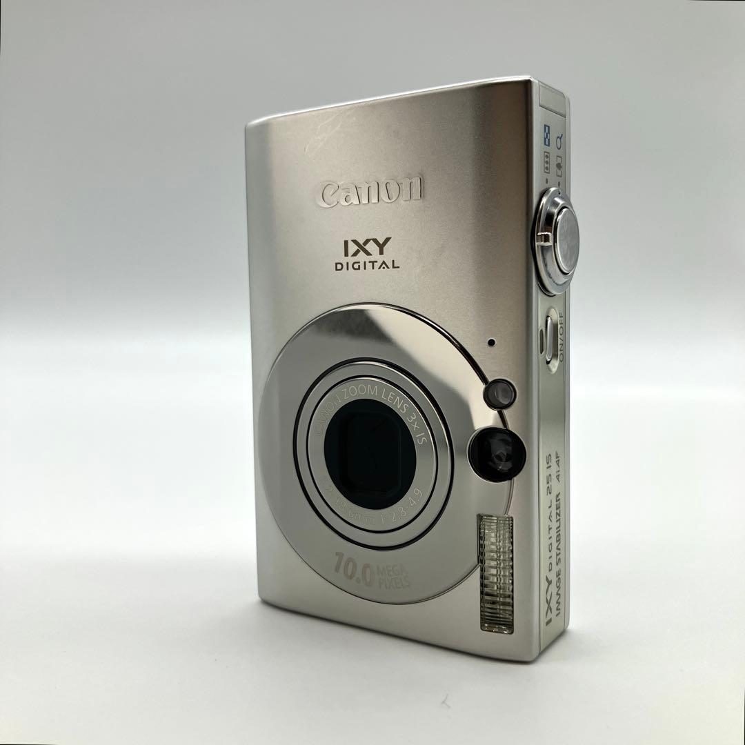 良品 Canon IXY DIGITAL 25 IS シルバー【作例写真有り】