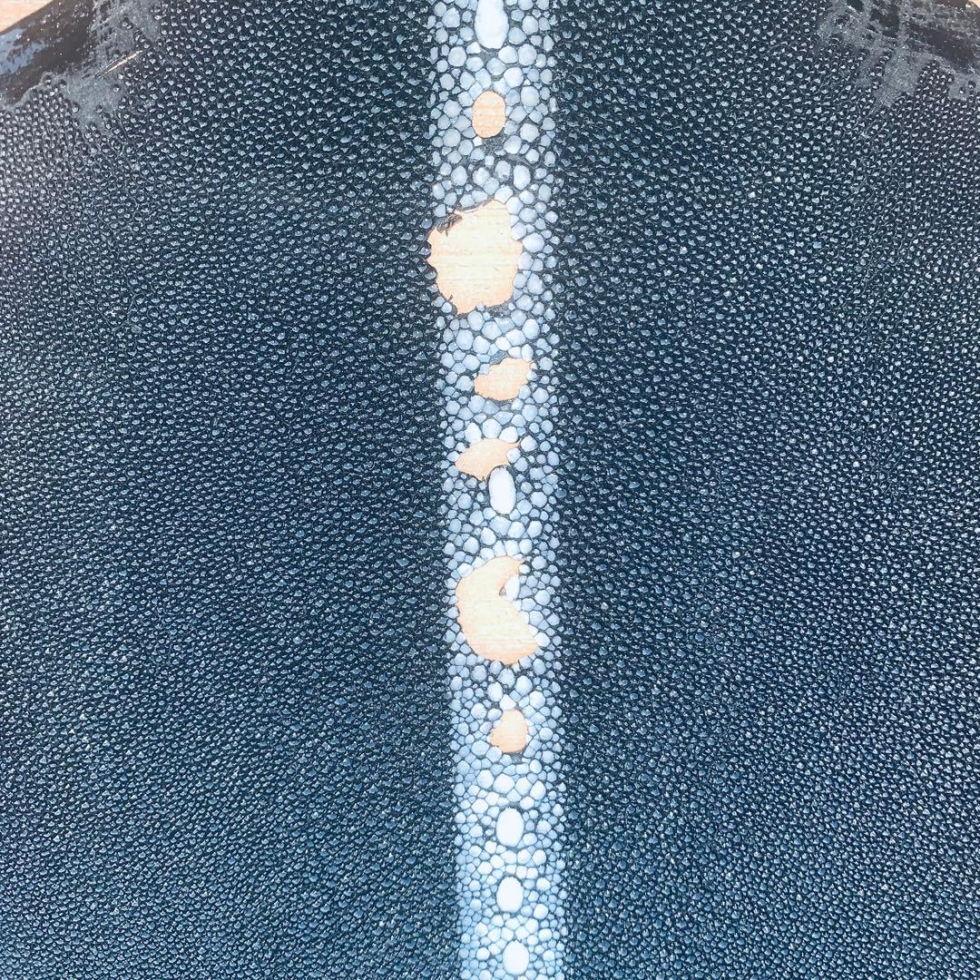 19)エイ革 鮫革 鮫皮 stingray ガルーシャ スティングレイ